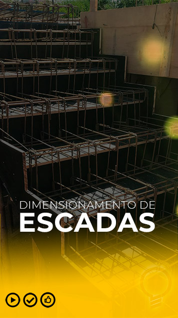 dimensionamento de escadas armadura ferragem curso completo projeto estrutural4
